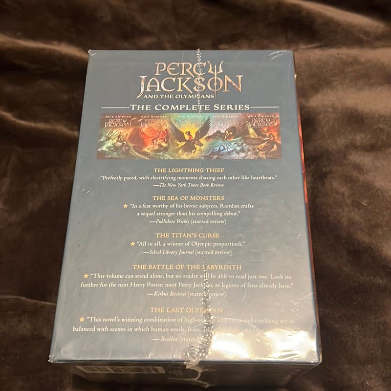 Percy Jackson and the Olympians - hardcover box set