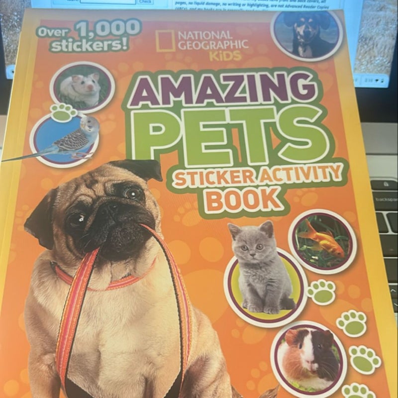 NGK Pets Sticker Activity Book (Special Sales Edition)