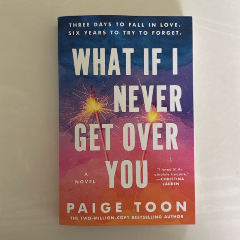 What If I Never Get over You