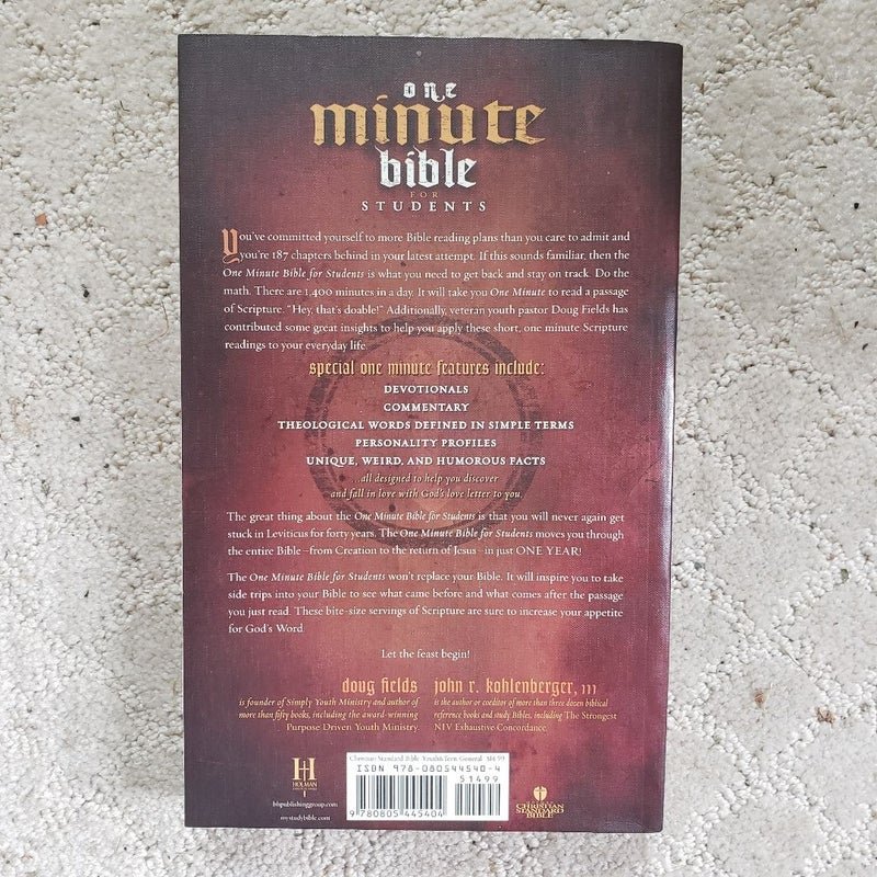 One Minute Bible for Students (This Edition, 2007)