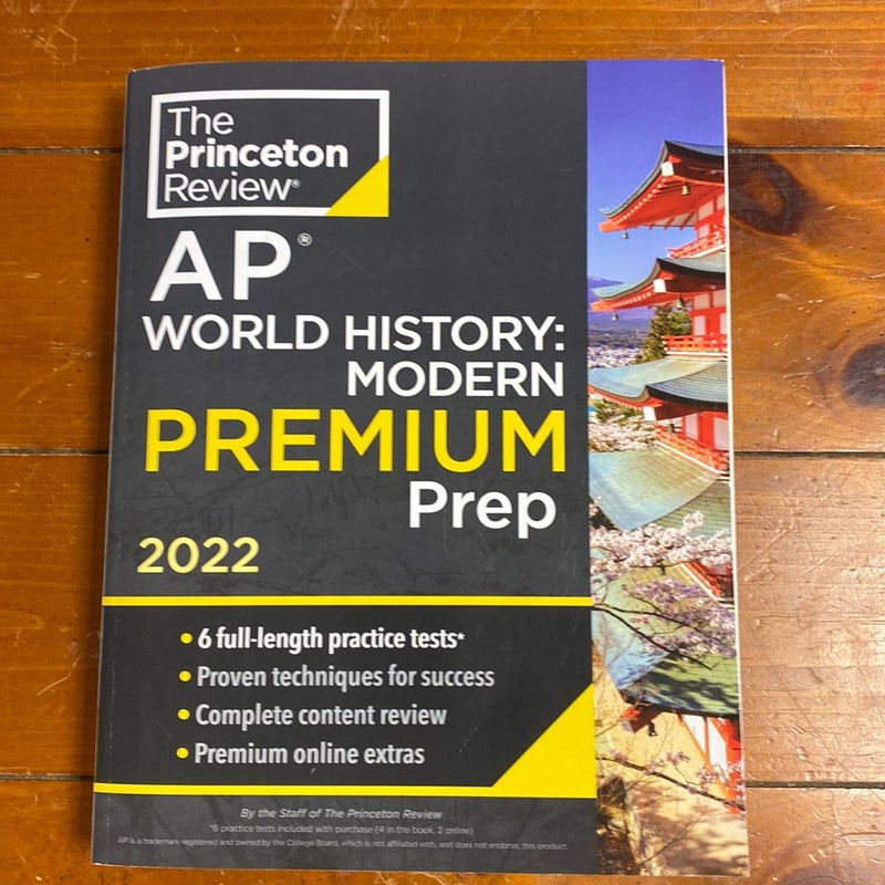 princeton review ap world history modern premium prep 2023