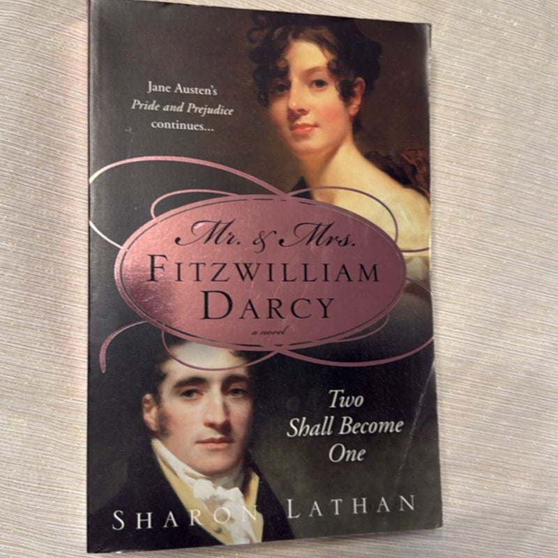 Mr. and Mrs. Fitzwilliam Darcy