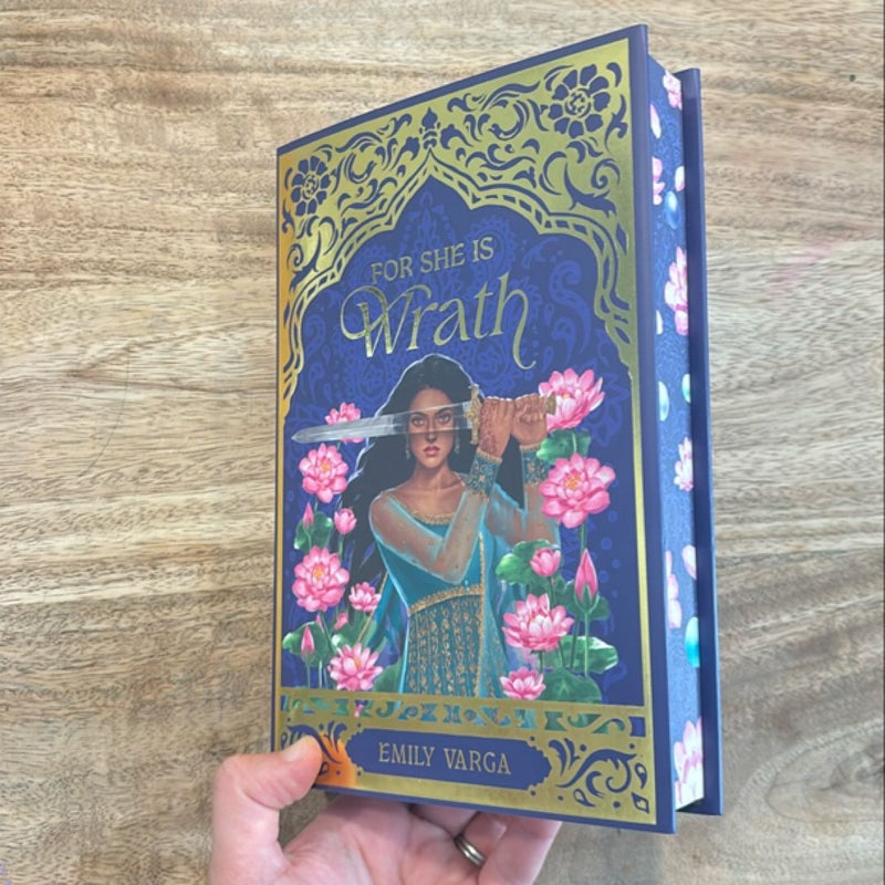 Owlcrate Exclusive Edition of For She Is Wrath