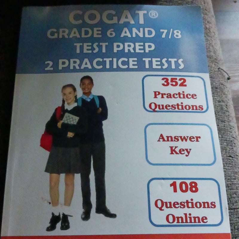 Cogat® Grade 6 and 7/8 Test Prep