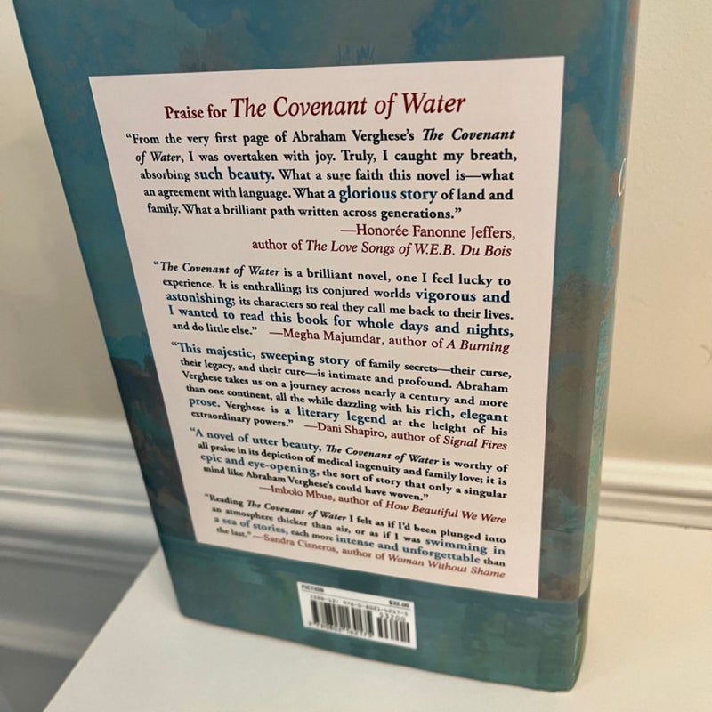 The Covenant of Water Hardcover w/DJ
