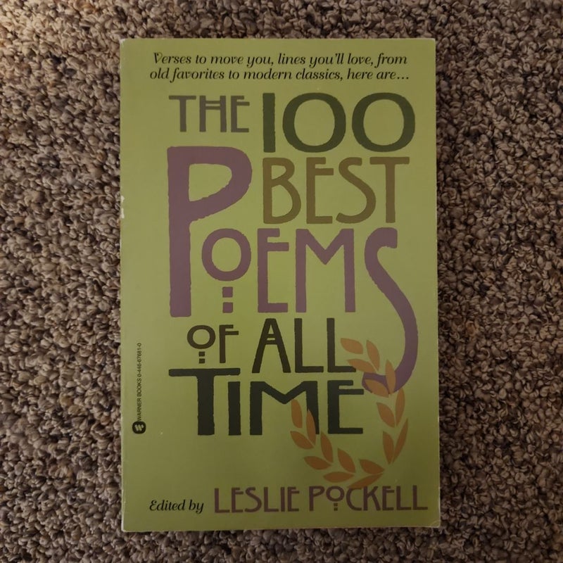 The 100 Best Poems of All Time