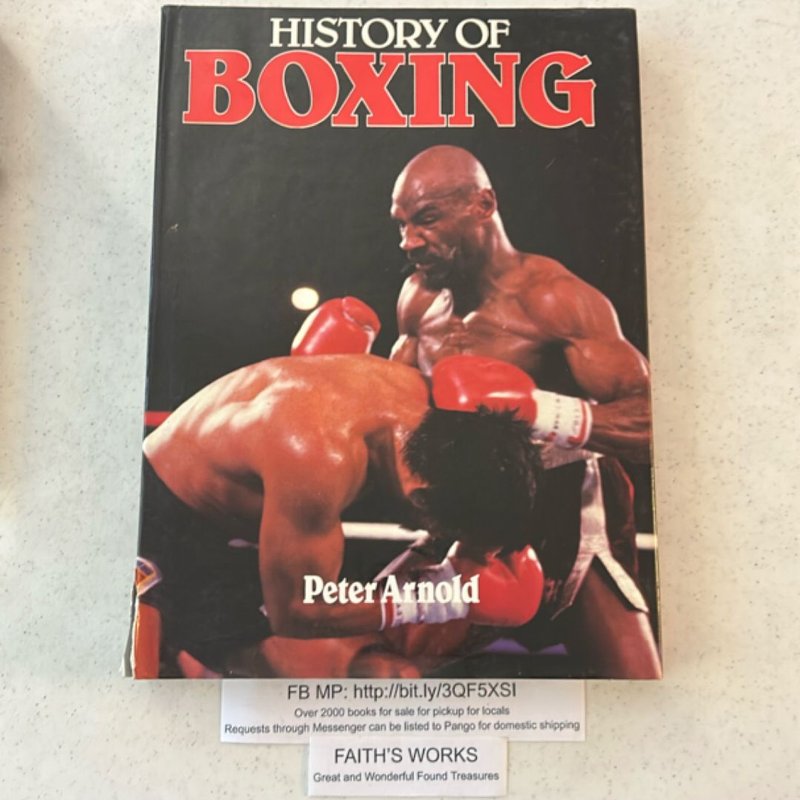 History of Boxing by Peter Arnold