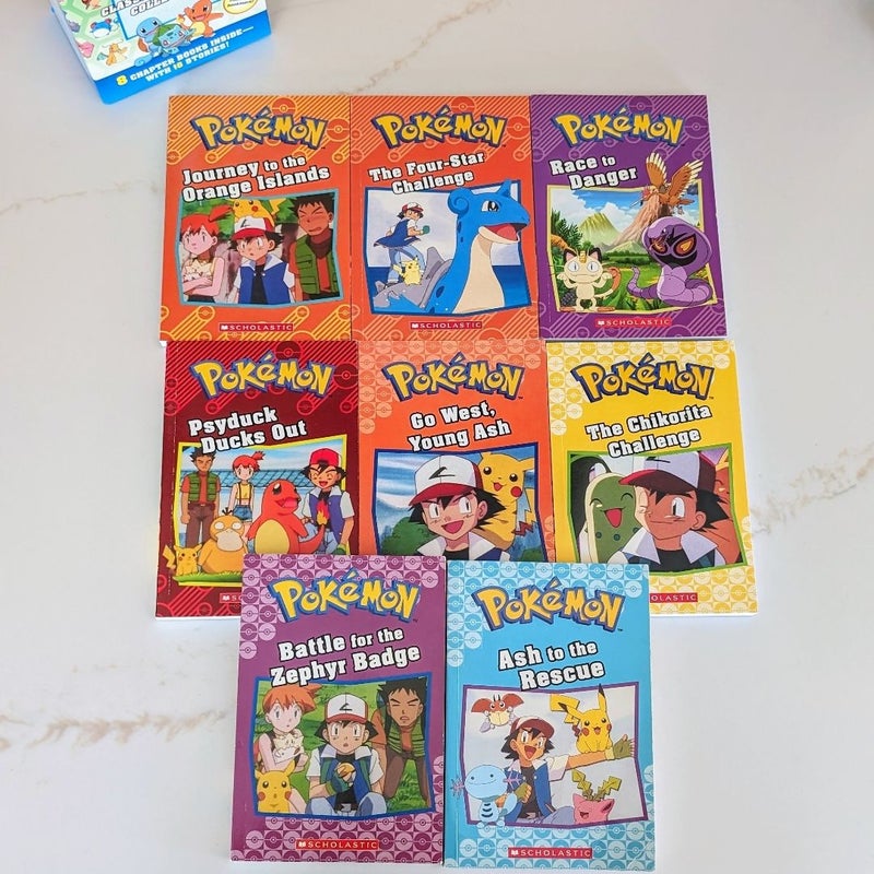 Pokemon Classic Adventure Collection Box Set (8 Books)