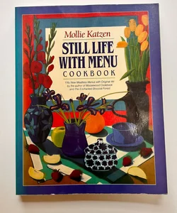 Still Life with Menu Cookbook