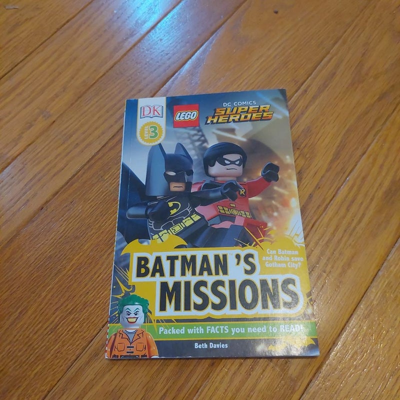 DK Readers L3: LEGO® DC Comics Super Heroes: Batman's Missions