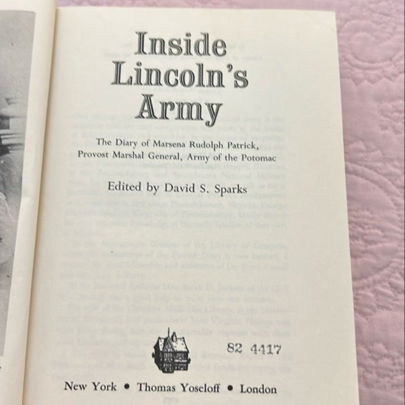 Inside Lincoln‘s army Inside Lincoln’s army