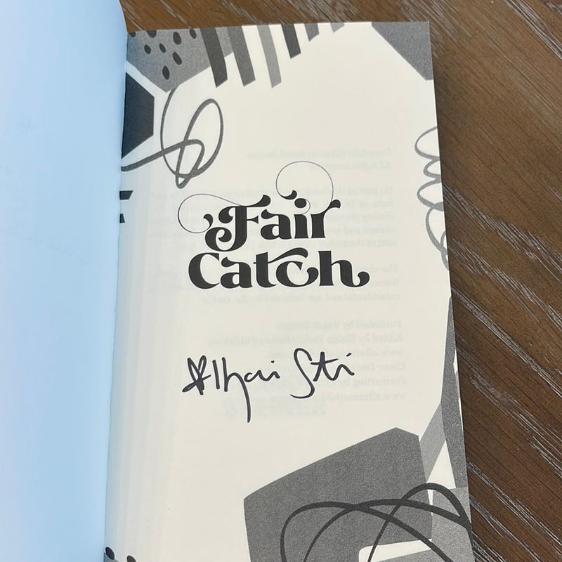 Fair Catch (signed by author)