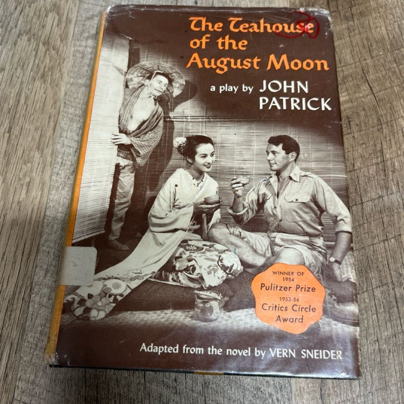 1952 THE TEAHOUSE OF THE AUGUST MOON 1st Ed Play John Patrick US Army in Okinawa