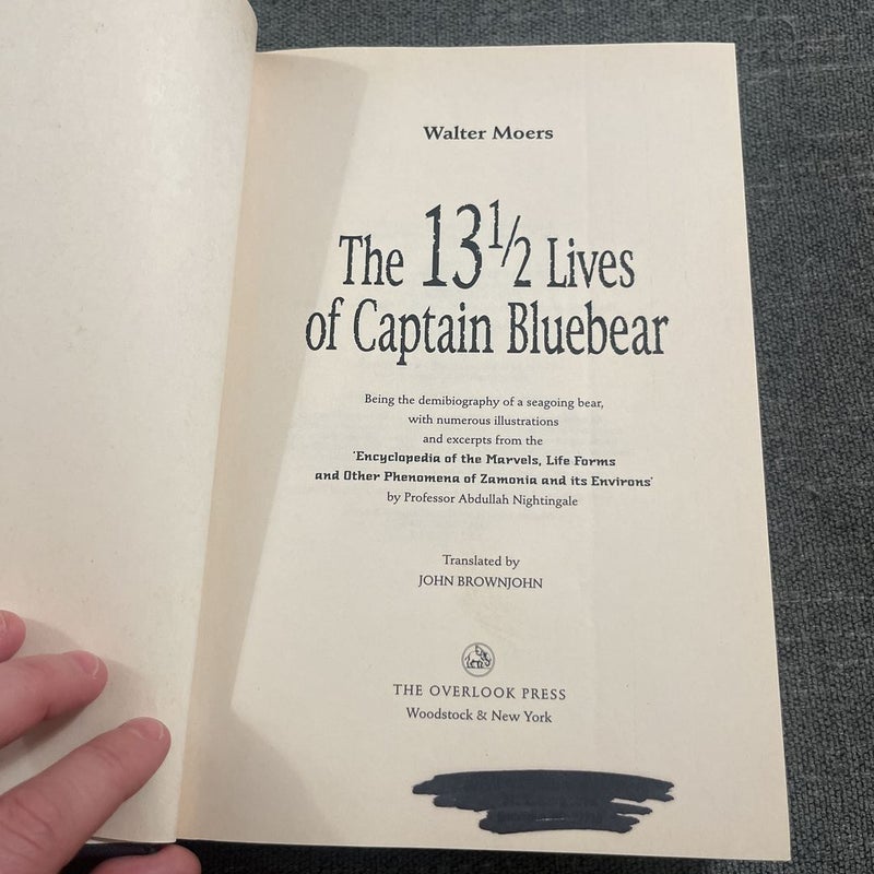 The 13 1/2 Lives of Captain Blue Bear