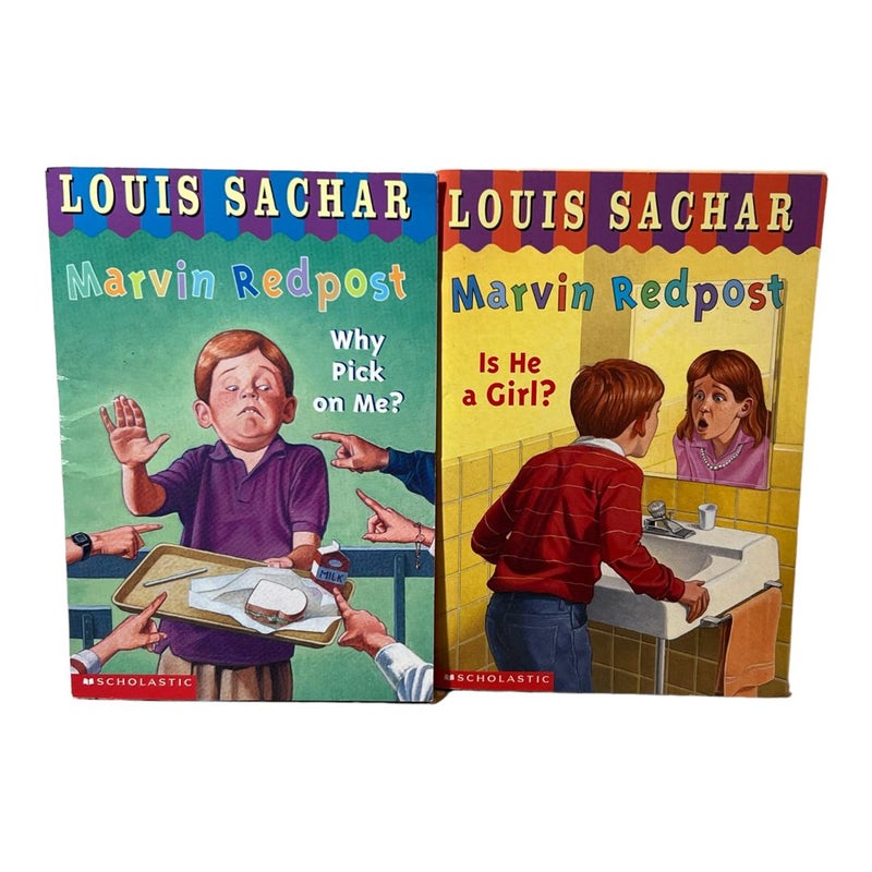 Marvin Redpost: Why pick on me - Paperback By Louis Sachar - GOOD