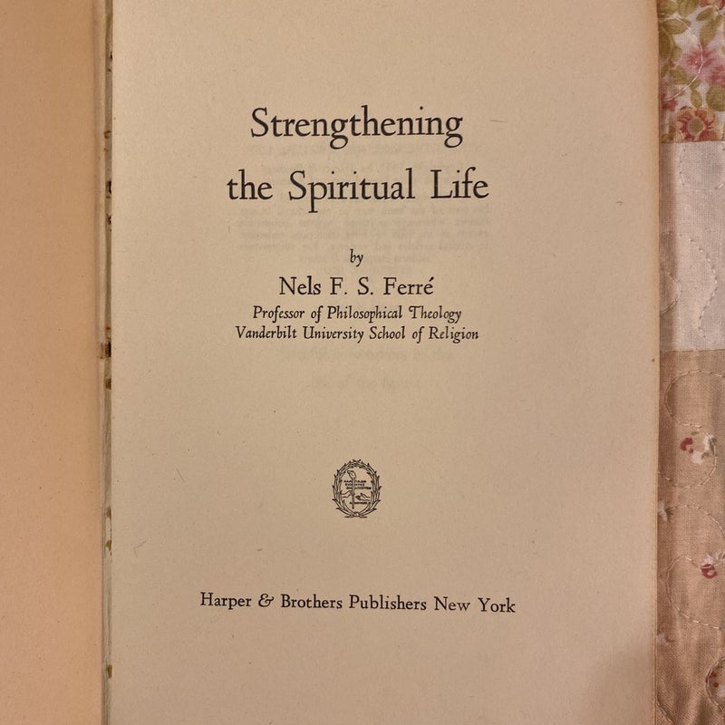 Strengthening the Spiritual Man