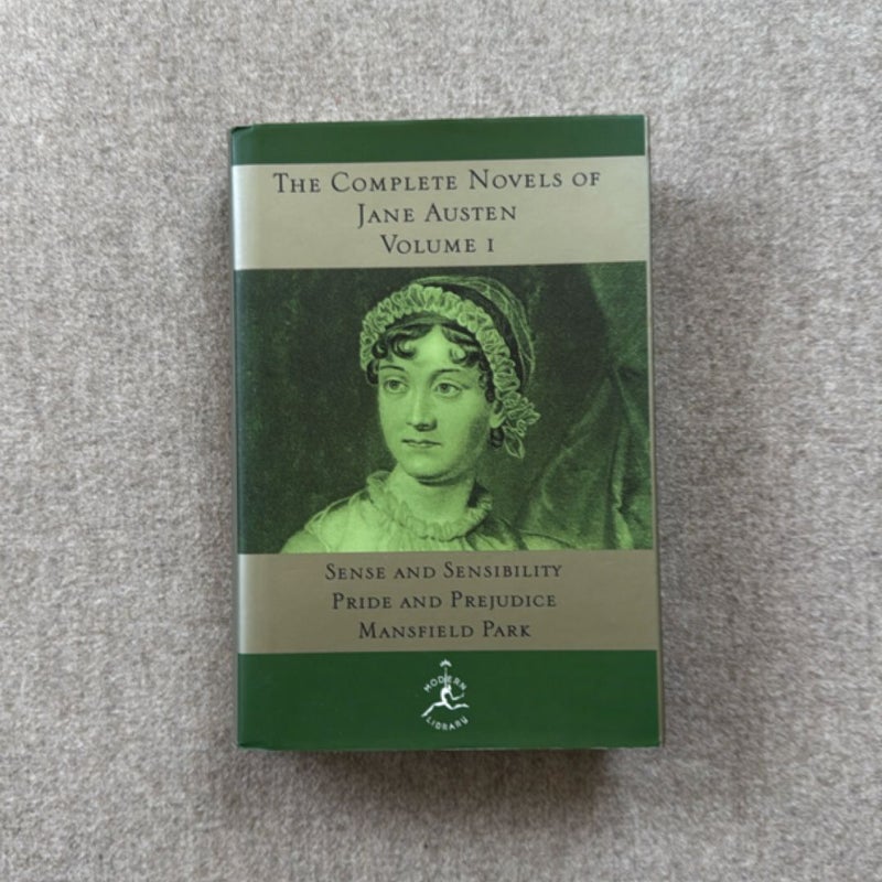 The Complete Novels of Jane Austen, Volume I