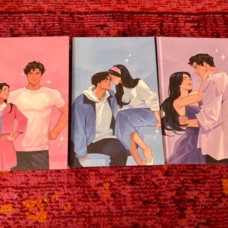 To All the Boys I’ve Loved Before Series Fairyloot Signed Special Edition Set