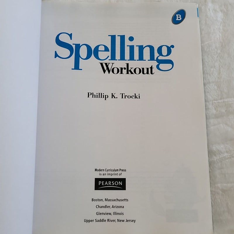 Spelling Workout