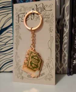 Illumicrate Fairytale Feast Keyring inspired by The Book Eaters