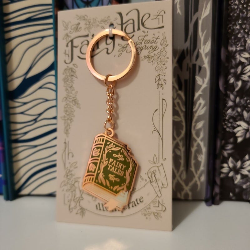 Illumicrate Fairytale Feast Keyring inspired by The Book Eaters