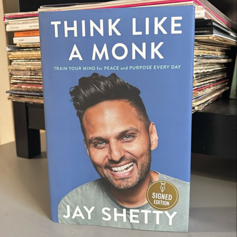 Think Like a Monk (signed copy)