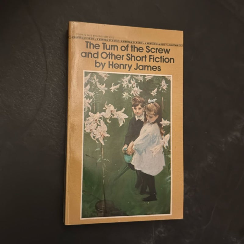 The Turn of the Screw and Other Short Fiction