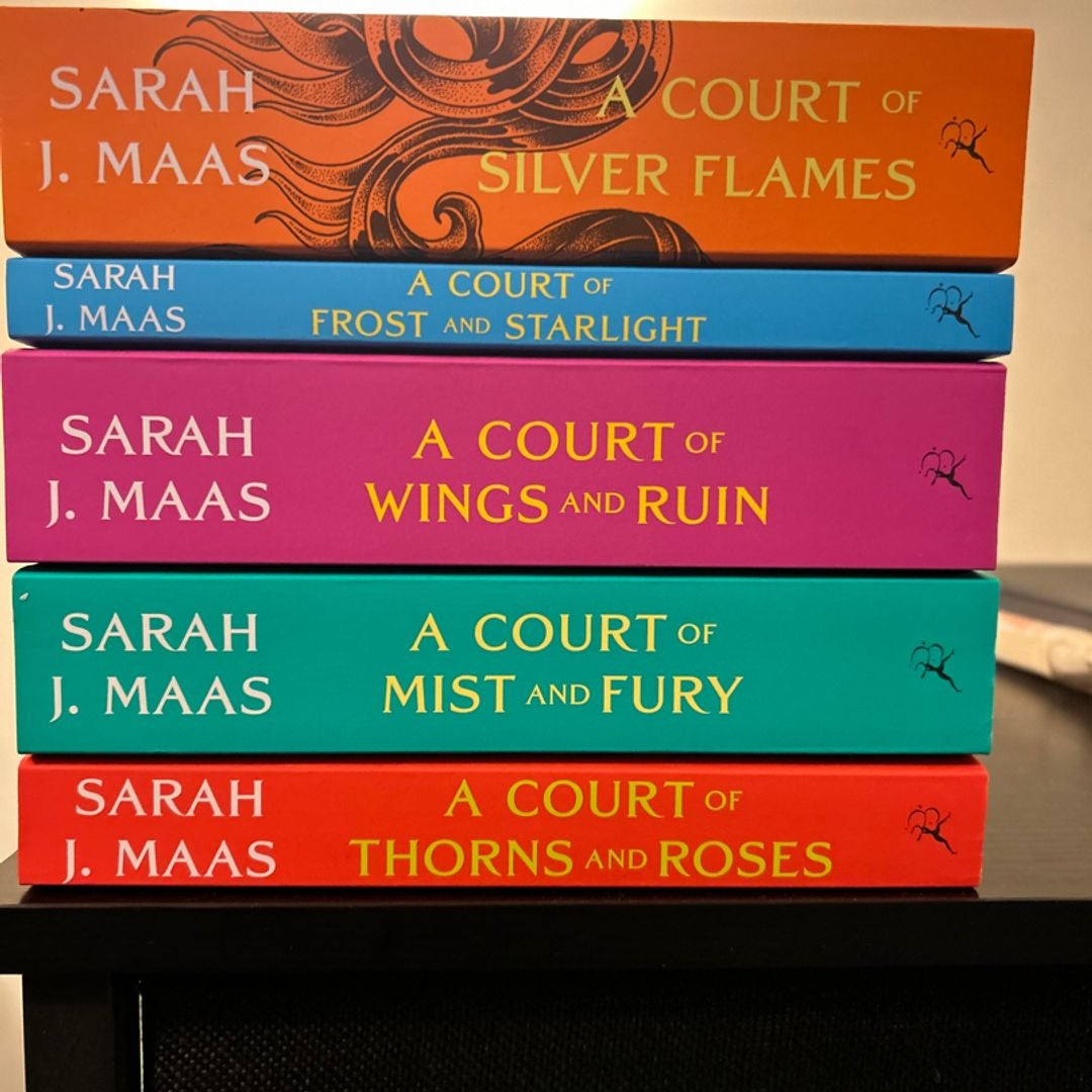 A Court of Thorns and Roses Coloring Book by Sarah J. Maas, Paperback