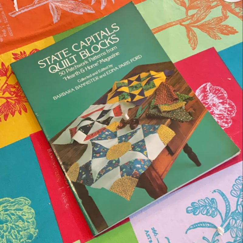 State Capitals Quilt Blocks