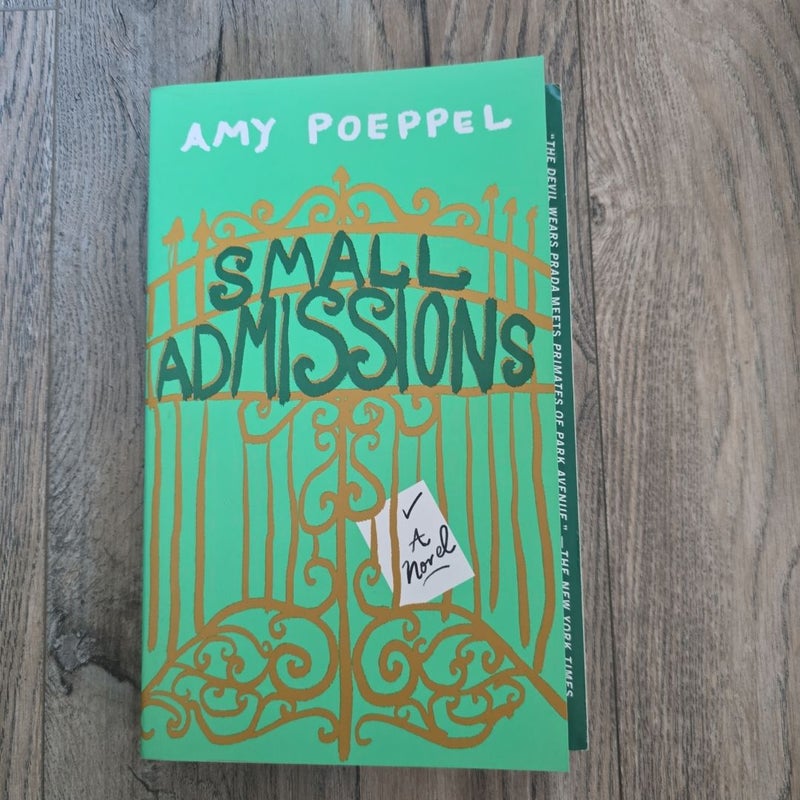 Small Admissions *SIGNED*