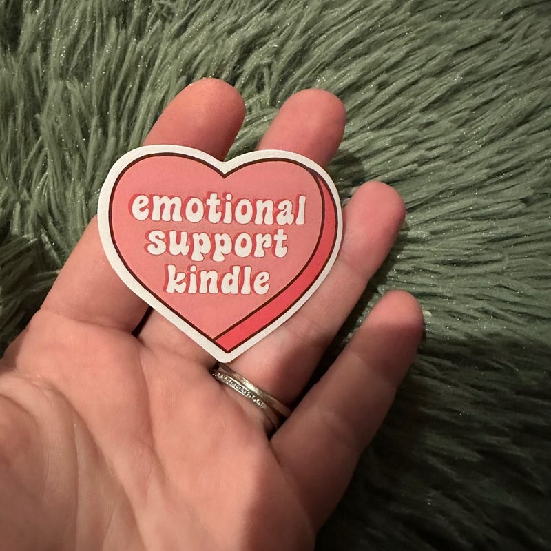 Emotional support kindle 💖