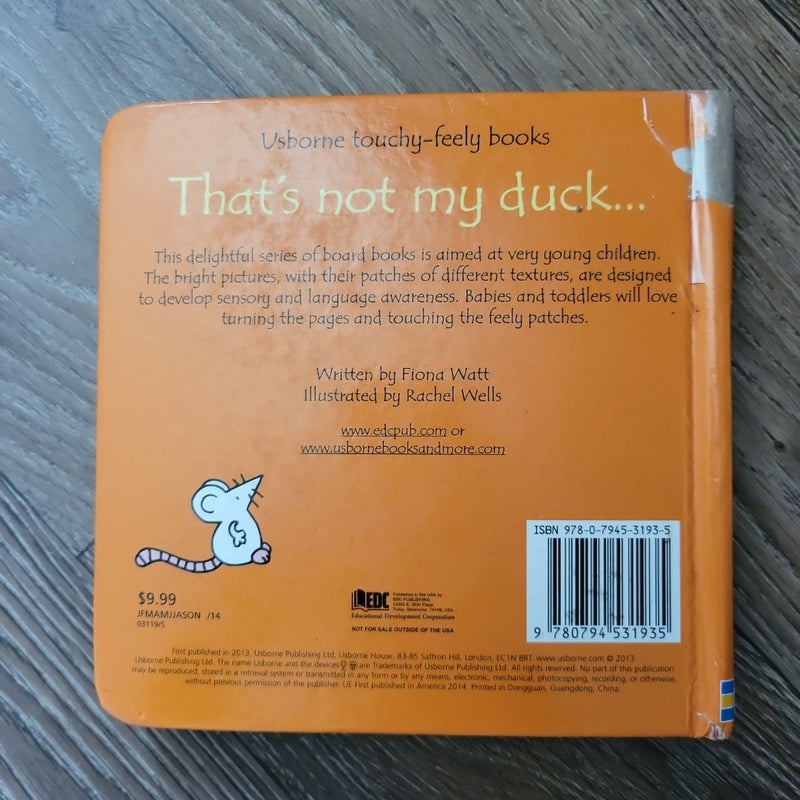 That's Not My Duck...