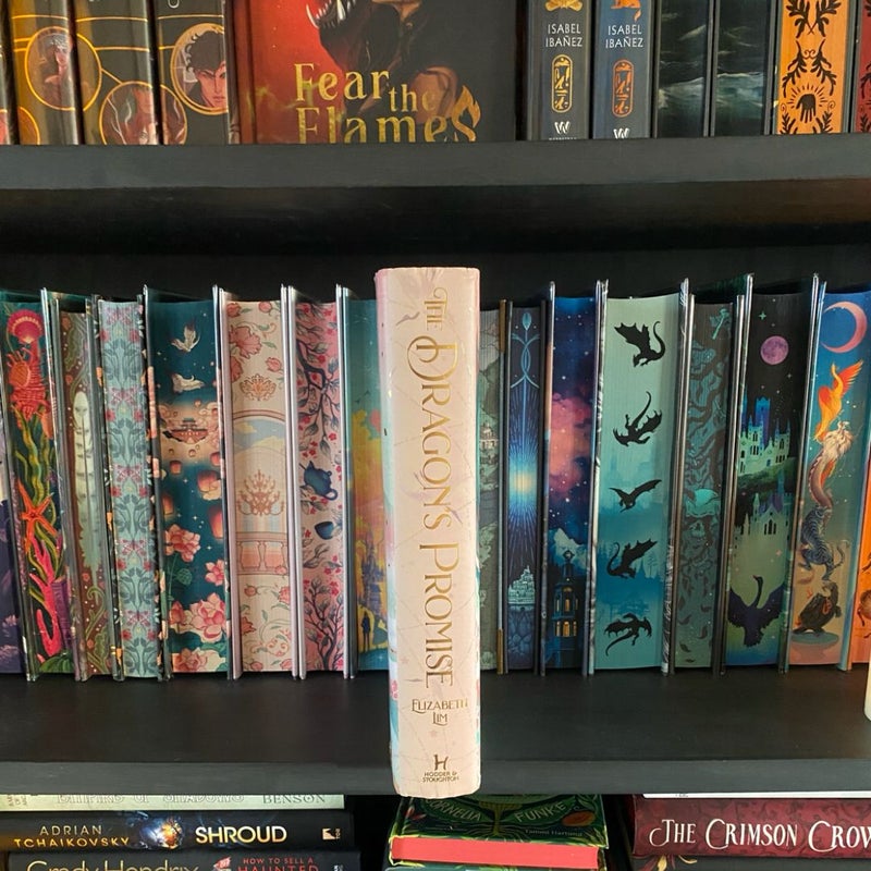 UK  Waterstones Edition of The Dragon’s Promise