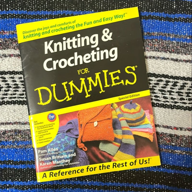 Knitting and Crocheting for Dummies