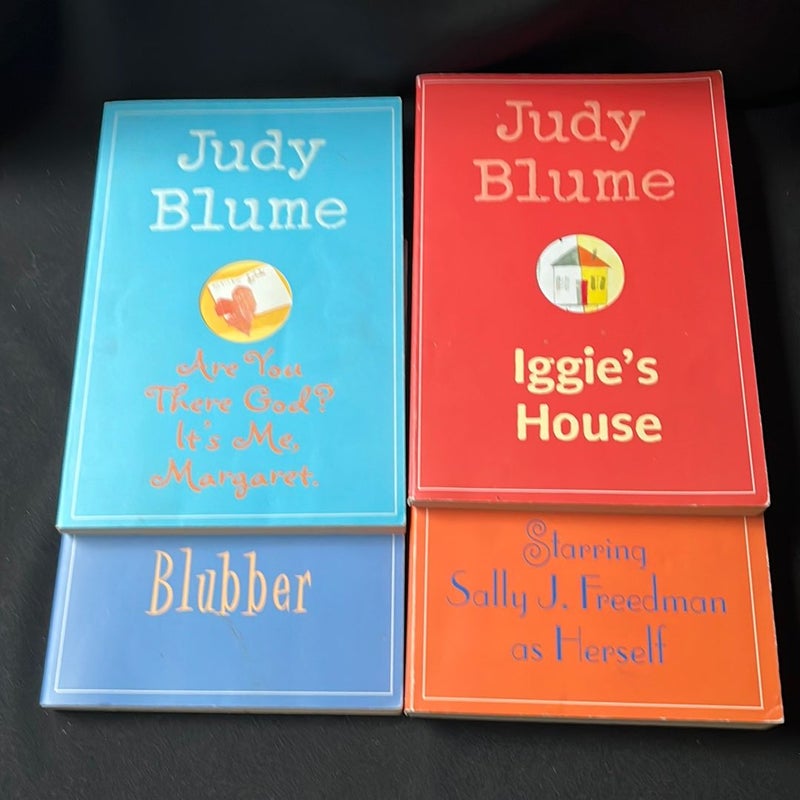 Judy Blume Lot of 4 books