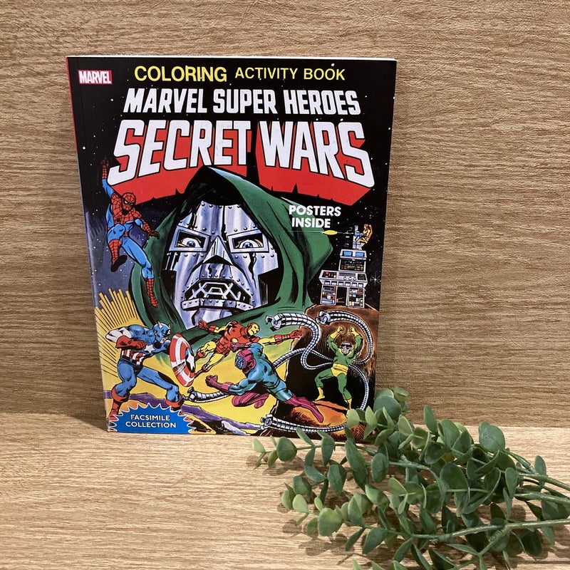 Marvel Super Heroes Secret Wars Activity Book Facsimile Edition