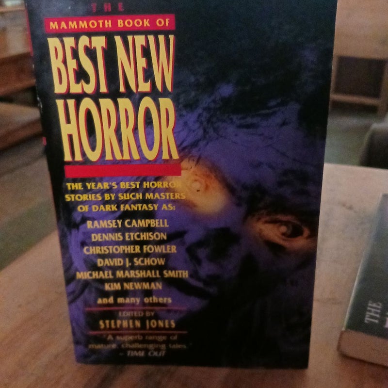 The Mammoth Book of Best New Horror