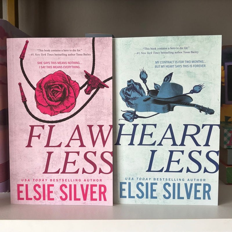 Flawless Heartless Powerless Reckless Hopeless Special Editions Sprayed Edges