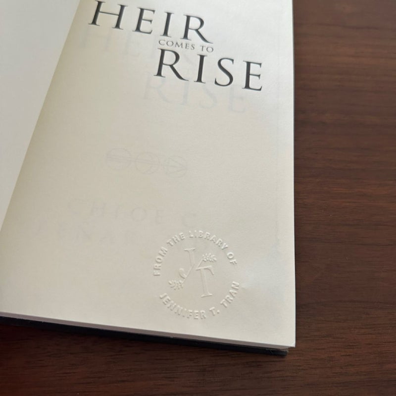 An Heir Comes to Rise