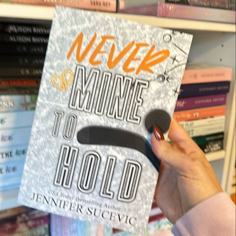 Never Mine to Hold (Special Edition) signed bookplate 