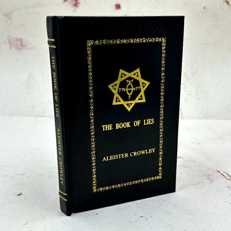 The Book of Lies, by Aleister Crowley Leather- Bound