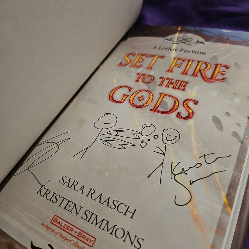 Set Fire to the Gods - SIGNED!!