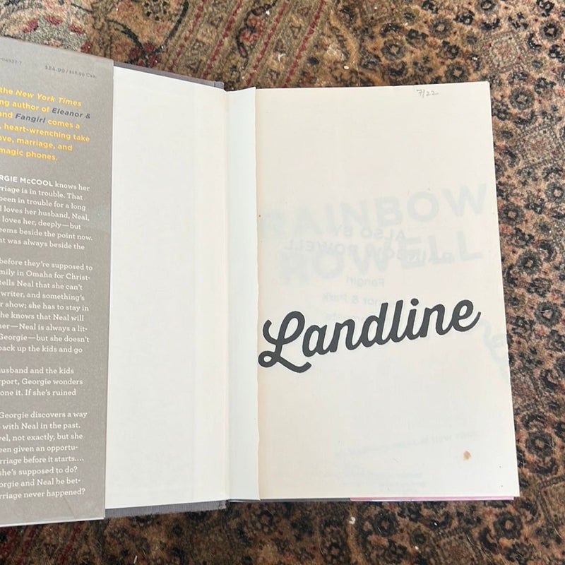 Landline (former library book)