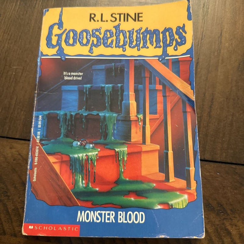 Goosebumps Monster Blood 1992 edition