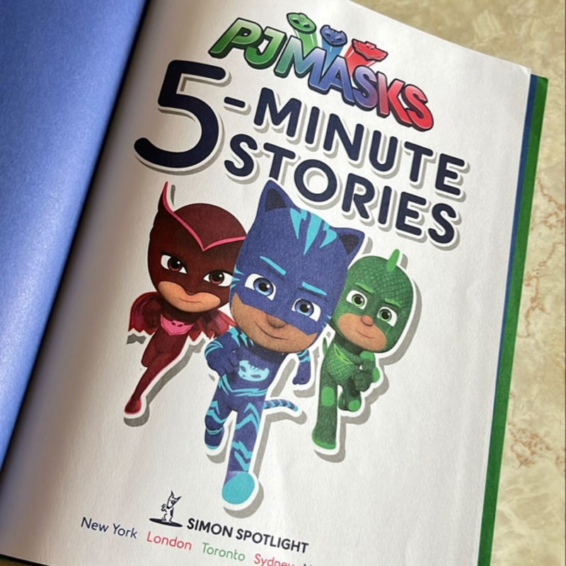 PJ Masks 5-Minute Stories