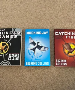 The Hunger Games, Mockingjay, & Catching Fire