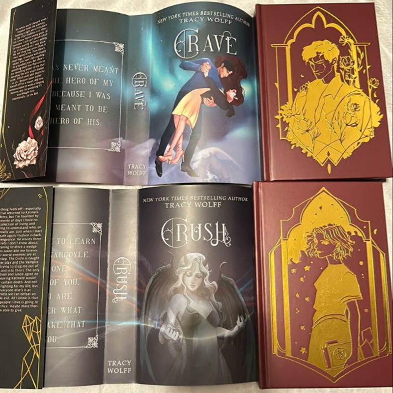 Crave Series (1-4) Bookish Box Exclusive Editions