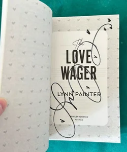 The Love Wager Signed