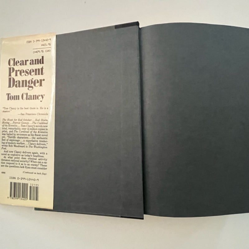 Clear and Present Danger, First Edition 