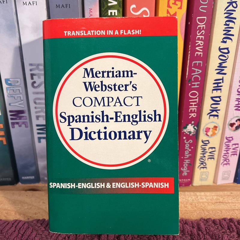 Merriam-Webster's Compact Spanish-English Dictionary